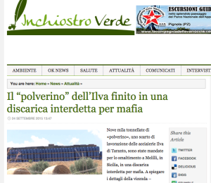 Inchiostro Verde Ilva Cisma