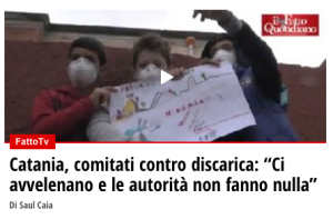 Presidio discarica Motta-Misterbianco